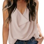 HOTAPEI Womens Blouses and Tops for Work Fashion Casual Summer Short Sleeve Shirts